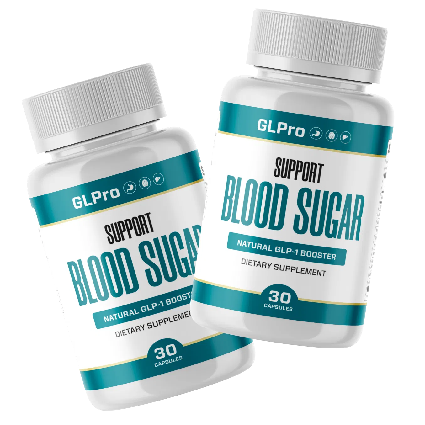 GLPro supplement GLPro supplement packaging front view